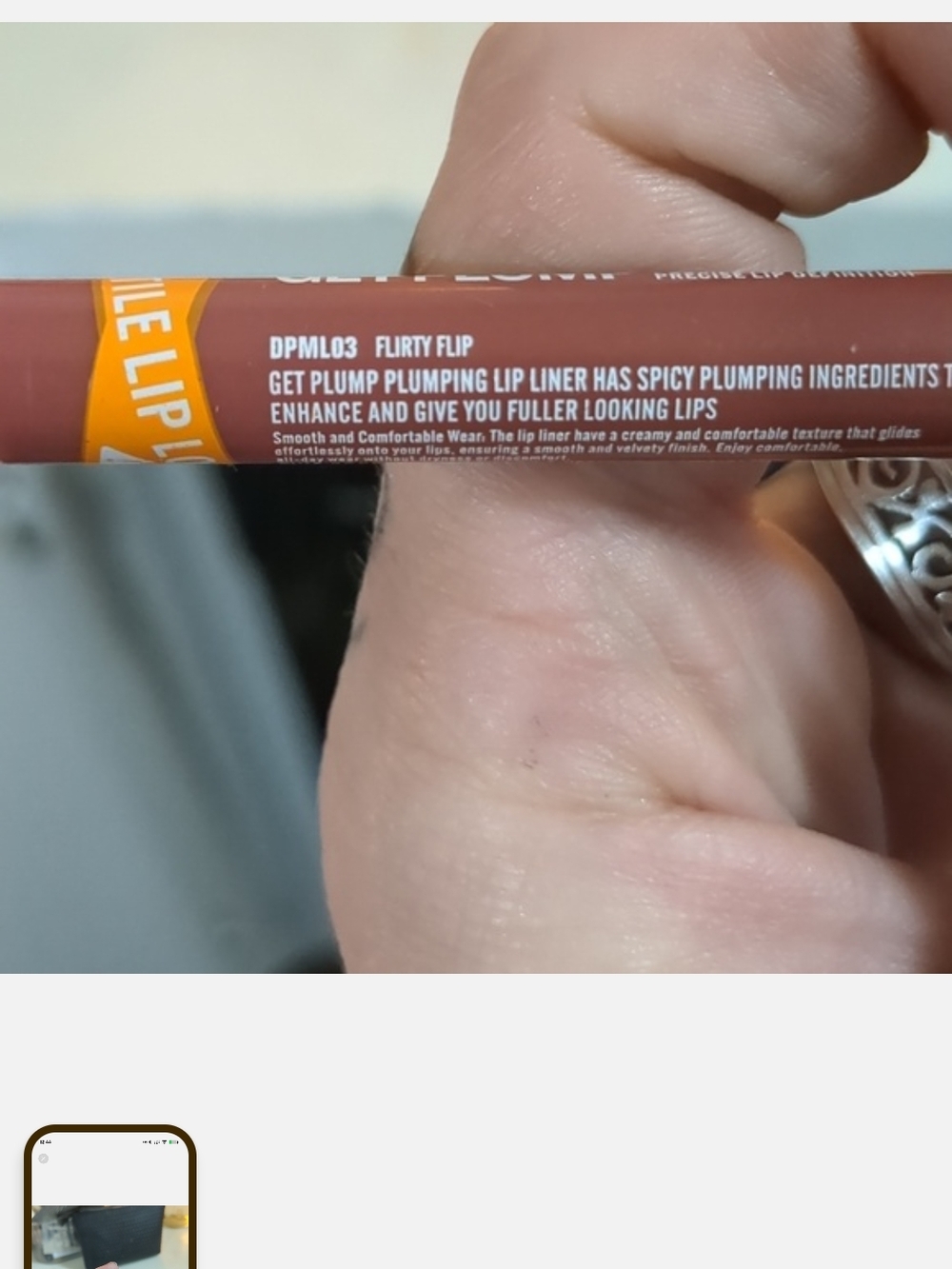 NYX Lip Liner DPM L03 Flirty Flip - Warm Brown/Terracotta